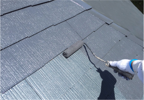 北九州で外壁・屋根塗装の大道塗装工業　屋根塗装イメージ